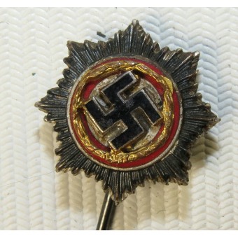German cross in Gold- Deutsches Kreuz in Gold, Deschler with miniature. Espenlaub militaria